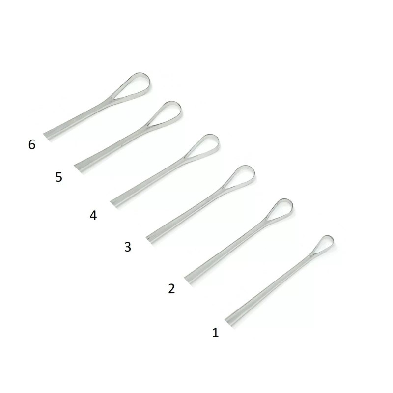 Unbranded Sims Uterine Curette 11" (27.9cm) Sharp Blade Size 5