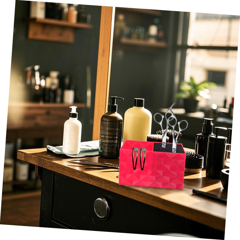Healvian 1pc Hairdressing Scissor Holder for Combs and Clips Storage
