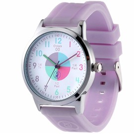 OWLCONIC Analog Kids Watch Lilac Purple - Girls & Boys Watches Ages 7-12 - Kids Analog Watch - Telling Time Teaching Tool - Gift Watches for Girls and Boys