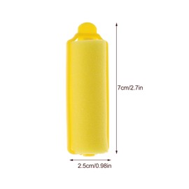 WOONEKY 20pcs Sponge Hair Rollers Hair Curling Tool No Heat Styling Curlers Easy to Apply Damage- Curls for Long/short/thick/thin