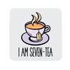 70th Birthday Gift for Women or Men I Am Seven-Tea