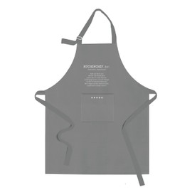 Grafik-Werkstatt Chef's Apron | 100% Cotton | Apron with Funny Saying | Chef