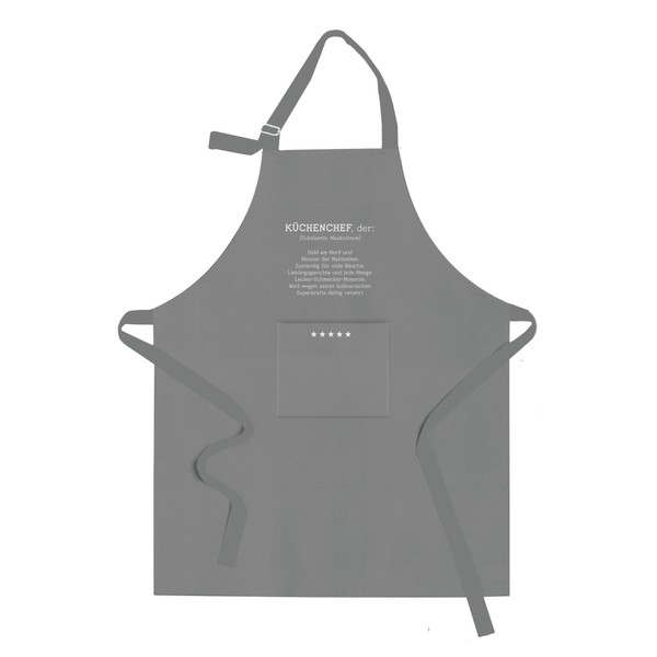 Grafik-Werkstatt Chef's Apron | 100% Cotton | Apron with Funny