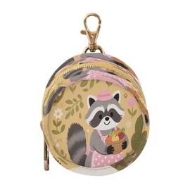 Otoño Otoño Mapache Fruta Bosques Bebé Viaje Chupete notebook cartera de Efectivo notebook Artículos Bebé Caja Contenedor Caja para Chupones