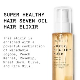 Beauty Pie Elixir Capilar De Siete Aceites Super Healthy Hair: Un Tratamiento Capilar Nutritivo Y Ligero Que Controla El Frizz Suaviza Y Fortalece