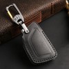 Hontumax Premium Leather 5-Button Key Fob Cover for Honda Prologue
