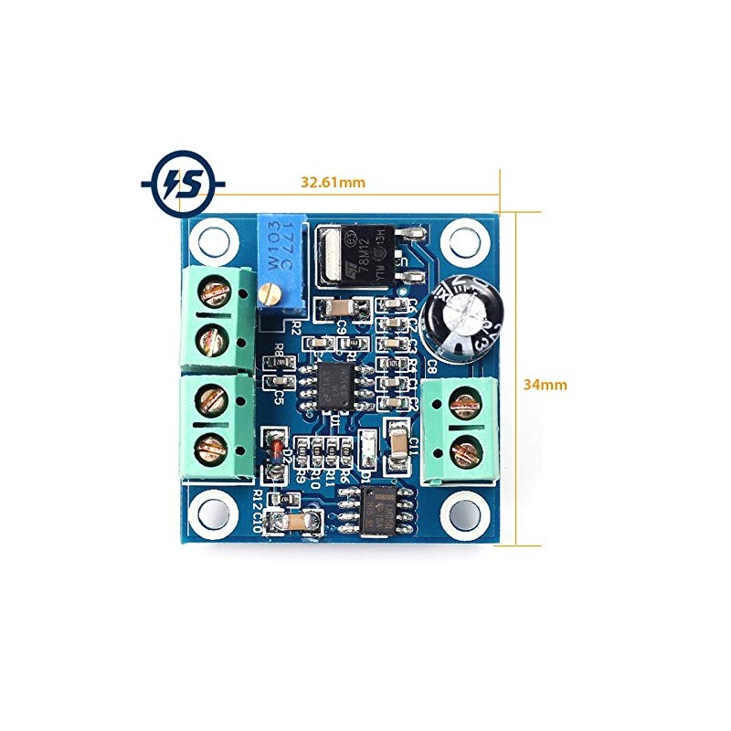 Digital Analog Converter 0-1KHz to 0-10V Frequency to Voltage Converter