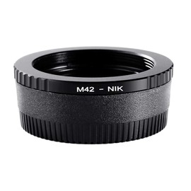 K&F Concept M42-Nikon Lens Mount Adapter Compatible with M42 Screw Lens to Nikon Camera Body