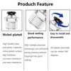 CEKER Push to Connect Air Fittings Male Straight PC 1/2"