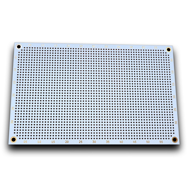 Premium Perforated Grid Board (Pack of 3) | Single Sided