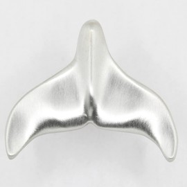 Costello Coastal Knobs- Whale Tail Cabinet Knob | Artist Pewter Collection | Kitchen, Bedroom, Living Room, Bathroom Cabinets and Drawers Hardware