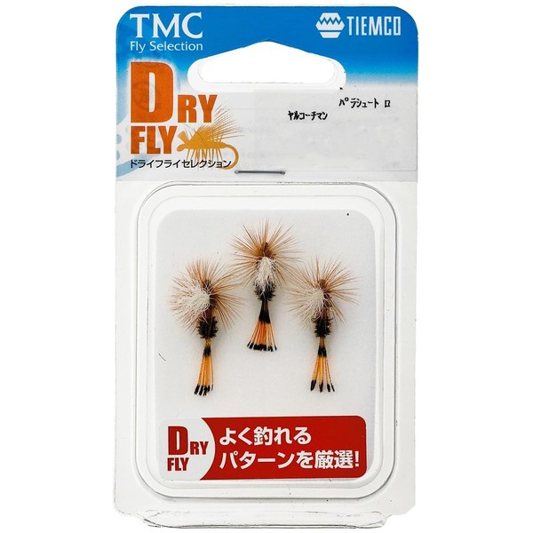 ティムコ(TIEMCO) TMC 完成品フライセット ドライフライ D-21セット パラシュート ローヤルコーチマン #12