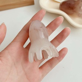 Scalp Gua Sha Head Acupressure Massage Trapezius Octopus Kneading - Gua Sha-Octopus / 두피 괄사 머리 지압 마사지 승모근 문어 꾹꾹이 - 괄사-문어