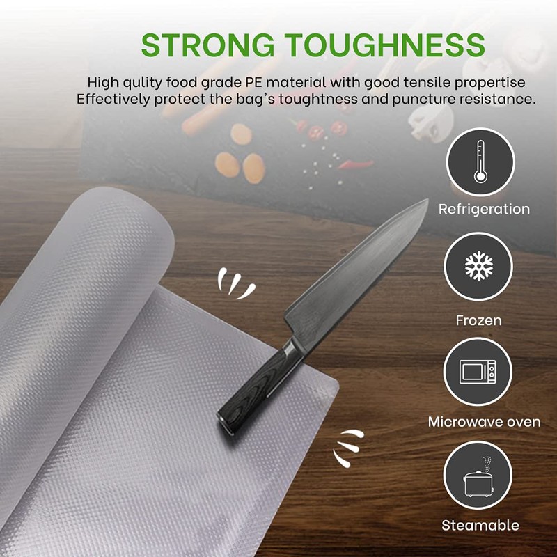 Seepar Vacuum Food Sealer Rolls, Pack of 2, (20cm x