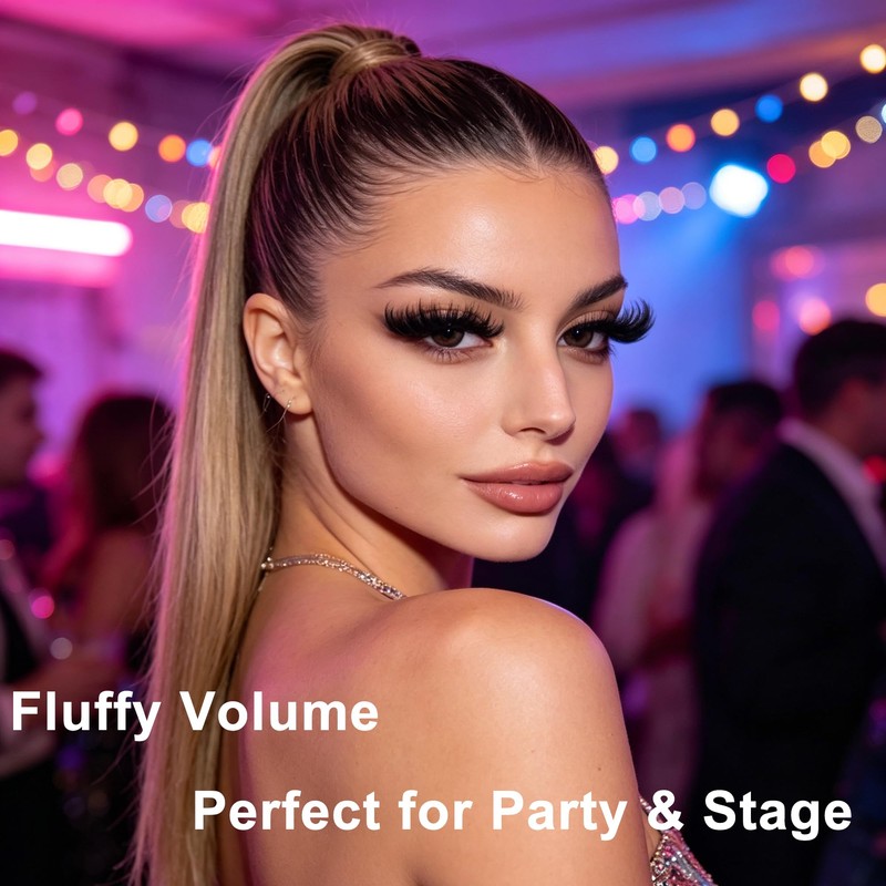 680PCS Fairy Lash Clusters Kit with Spikes Fluffy Volume T50