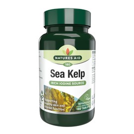 Natures Aid Kelp with Calcium Tablets 187mg, 180 Tablets