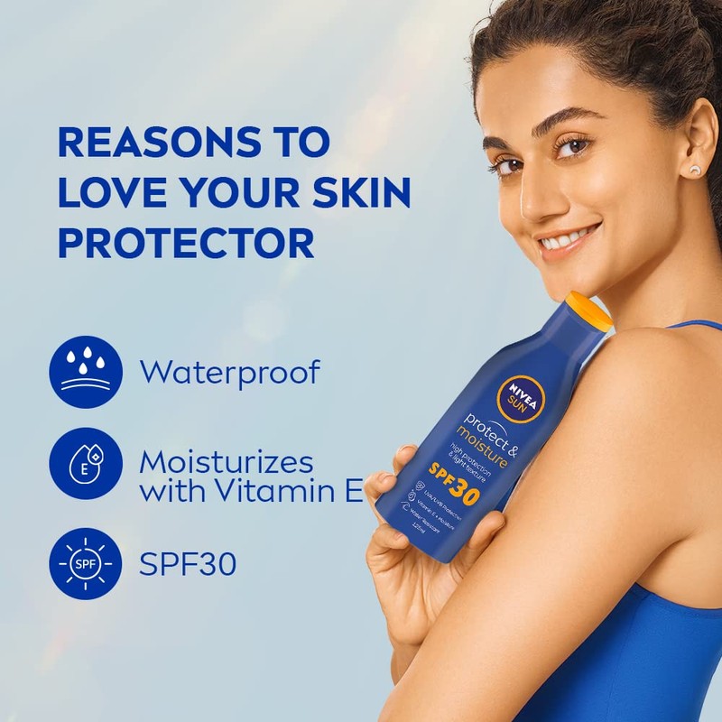 Nivea Sun Moisturising Lotion SPF 30 | 4.23 fl Oz
