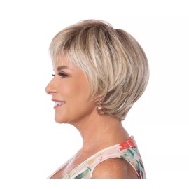 Toni Brattin Medium Brown Wig. Contemporary Bob By Toni Brattin. Size Average Cap