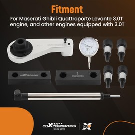 maXpeedingrods Engine Timing Tool Kit for Maserati Ghibli Quattroporte Levante 3.0T M156B M156C M156D Engine, Camshaft Locking Timing Tool 900028263 900028363, 9PCS