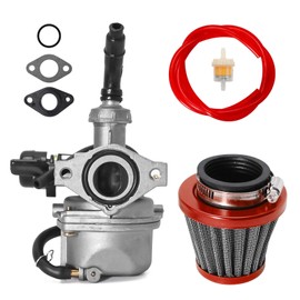 Zreneyfex PZ19 Red Carburetor Carb, Replacement for Apollo Replacement for Baja Replacement for Kazuma 50cc 70cc 90cc 110cc 125cc ATV Dirt Bike Replacement for TaoTao DB10 DB14