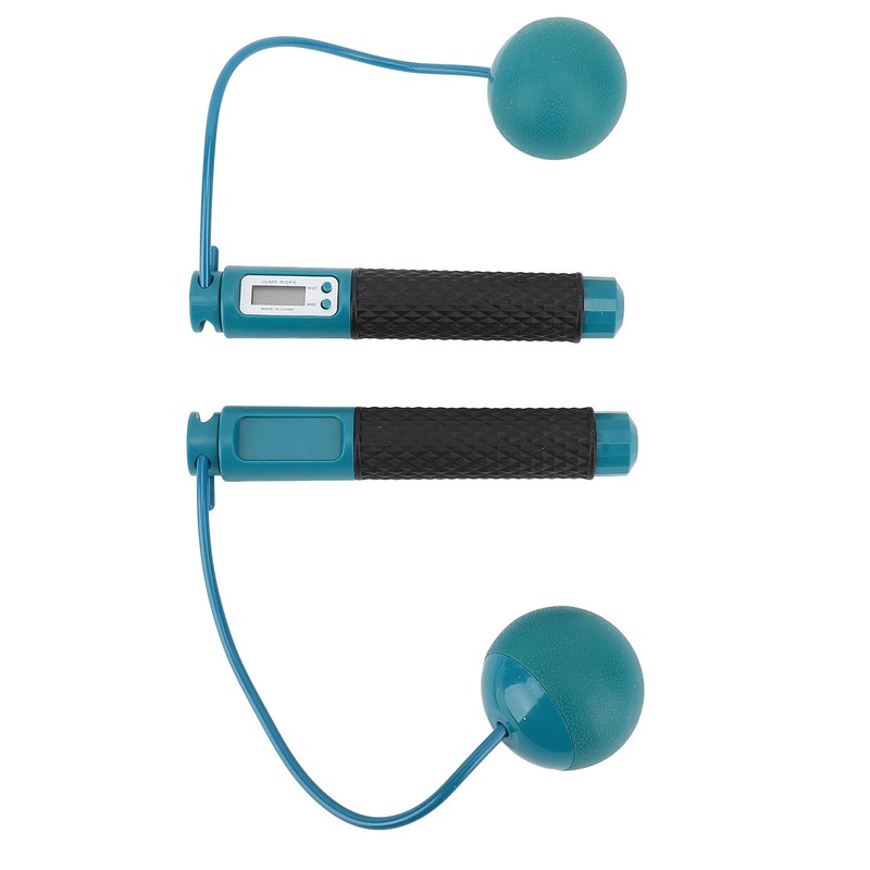 Cordless Jump Rope Weighted Accurate with Counter Ropeless Skipping Rope
