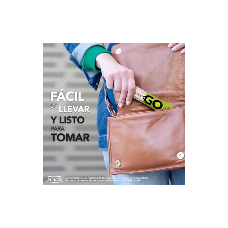 STOP&GO Suplemento Alimenticio con Citicolina + Vitamina B6 + Vitamina