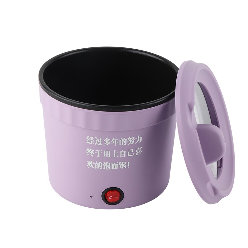 Electric Noodle Pot Multifunctional 1L Mini Electric Hot Pot Ramen