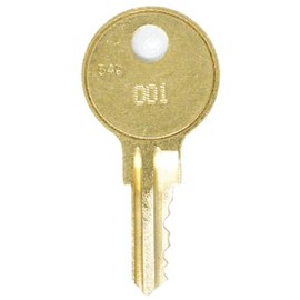 Craftsman 158 Toolbox Replacement Key 158