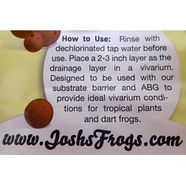 Josh's Frogs False Bottom - LECA Expanded Clay Pebbles (5 Quarts)