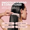 MONDAY HAIRCARE Smooth Shampoo + Conditioner Bathroom Set (2 Count)