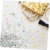 jojofuny 1bag Party Decorative Confetti Iridescent Star Moon Table Scatters
