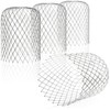 com-four® 4 x Gutter Protectors for Downpipes, Downpipe Protection for