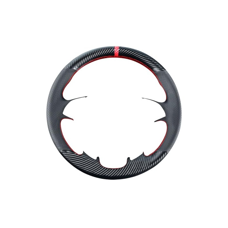 Kivnto DIY Carbon Fiber Steering Wheel Covers for Honda 8th