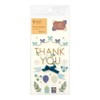 Midori 82516006 2516 PCM Sticker, Title, Thank You, Ribbon Pattern