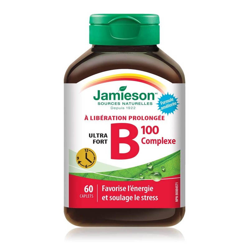 Jamieson B100 Complex Ultra Strength Timed Release - 60 Caplets,