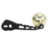 Fishing Reel Handle Aluminum Alloy Prevent Slip Ergonomic Replacement Baitcasting