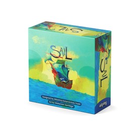 Sailing Board Game - Co-op Trick Game - 2 Players - 20 Minutes Playtime (Sailing Base Game)