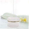 VICASKY 6pcs Refillable Cosmetic Jars with Spoon Leak Cream Lotion