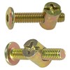 10-Set M6 Furniture Bolt and Nut Kit, Hex Socket Bed