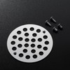 Evangeline 4 Inch Shower Drain Cover Replacement Bathroom Grate Drain