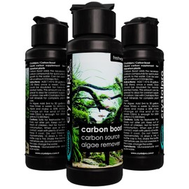 Carbon Boost - Liquid Carbon Source for Aquarium Plants - CO2 Alternative for Faster Growth in Freshwater Tanks - Part of The Flora Nutrition Series - 4.2 fl oz