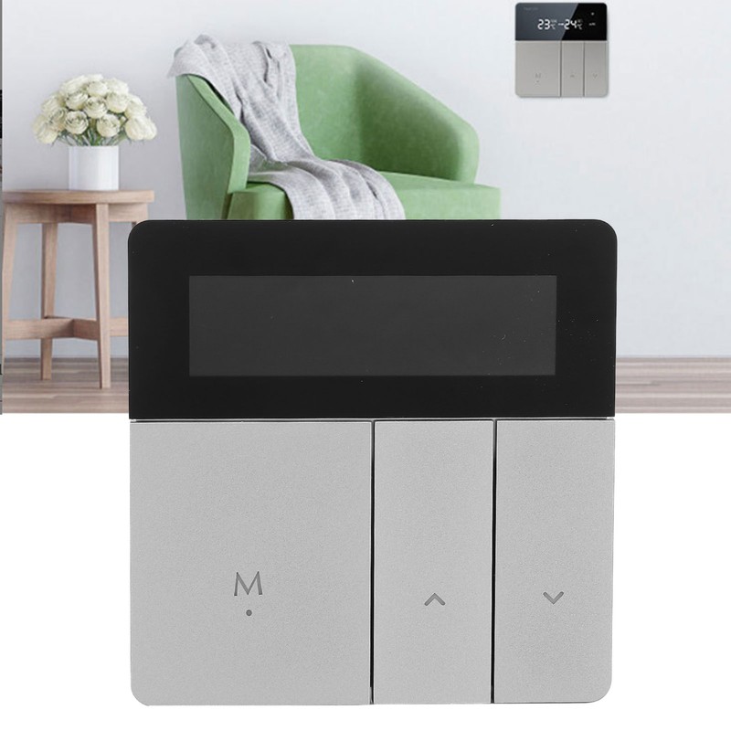 Intelligent Home Thermostat Heating Temperature Controller LCD Display Thermoregulator
