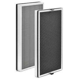 Nisreen JF888 Replacement Filter Compatible with Jafanda Air Puri-fier Filter JF888, 3-in-1 True HEPA for JF888 Air Puri-fier, Part# ‎JF888-RF, 2-Pack