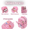 Lroiutian Mesh Backpack for Girls Boys, Heavy Duty Semi-Transparent Mesh