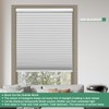 Toanture Custom Cordless Cellular Blinds, Easy to Install Blackout Honeycomb
