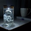 Unique Dinosaur in Glass Bottle Figurine - A Touch of