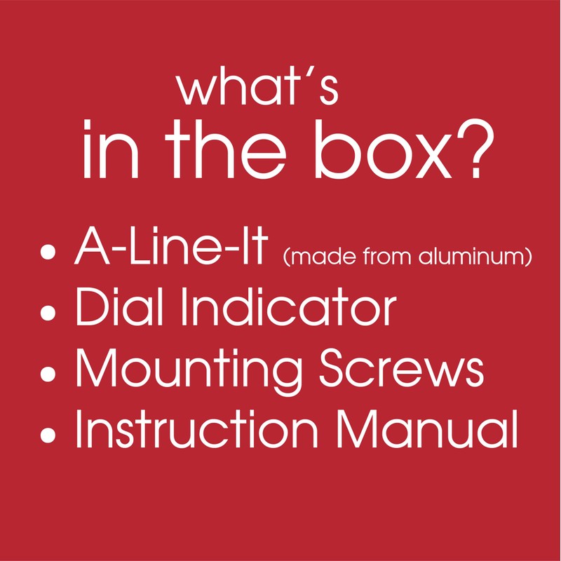 Peachtree Woodworking Supply A Line It Basic, Table Saw Alignment