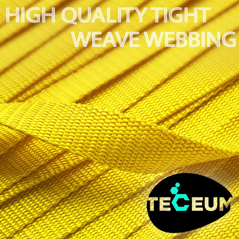 TECEUM 2 Inch Webbing – Honey Yellow – 10 Yards