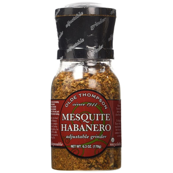 Olde Thompson Mesquite Habanero Seasoning 6.3oz Grinder (Pack of 3)