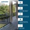 Weatherables Aluminum Railing Post Kit – Aluminum Post Kit for